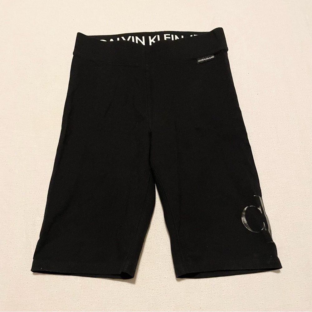 Calvin Klein Womens Black Bike Shorts Size XS